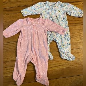 Carter’s 3M Baby Girl Sleeper Pajamas